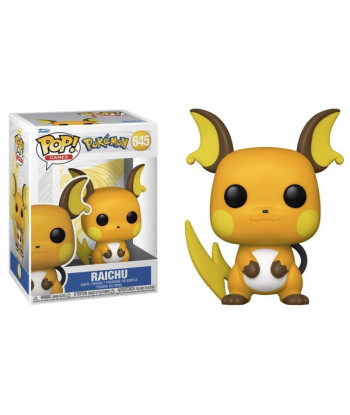 Figura Funko Pop Raichu 645 - Pokémon - La Evolución Eléctrica más Poderosa