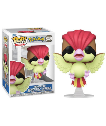 Figura Funko Pop Pidgeotto 849 - Pokémon - El Guardián de los Cielos de Kanto