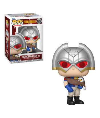 Figura Funko Pop Peacemaker con Eagly 1232 - DC Peacemaker - El Héroe y su Fiel Águila
