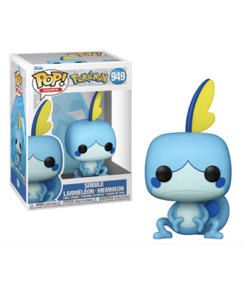 Figura Funko Pop Sobble 949 - Pokémon - El Inicial de Agua más Tímido y Encantador