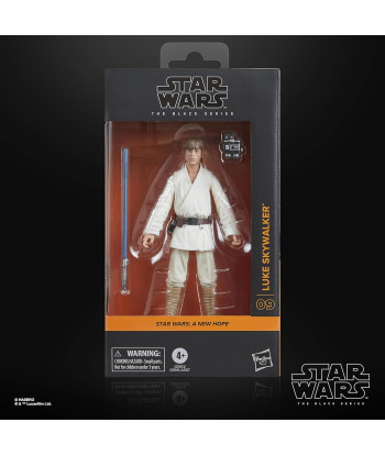 Figura Hasbro Luke Skywalker - Star Wars: A New Hope Black Series - ¡El Comienzo de una Leyenda Galáctica! 15cm