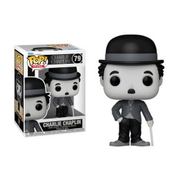 Figura Funko Pop Charlie Chaplin 79 - Icons - Leyenda del Cine Mudo y el Humor